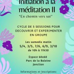 Affiche méditation à la Baleine